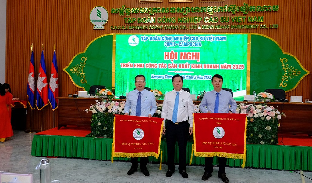 Các công ty cao su Cụm I Campuchia lợi nhuận vượt 91% kế hoạch